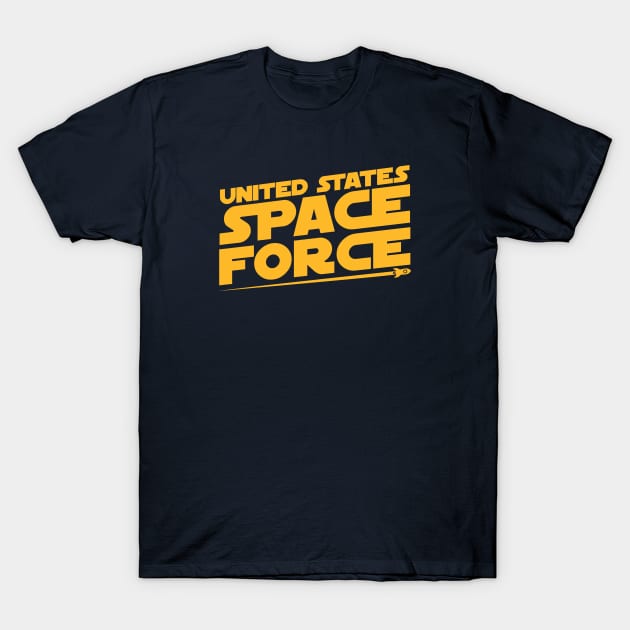 United States Space Force T-Shirt by TextTees